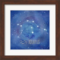 Star Sign Aquarius Fine Art Print