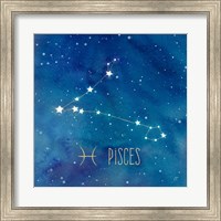 Star Sign Pisces Fine Art Print