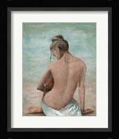Study of a Woman I (head left) Framed Print