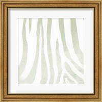 Soft Animal Prints Gray Zebra Fine Art Print