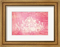 Pink Chandelier Fine Art Print