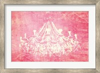 Pink Chandelier Fine Art Print
