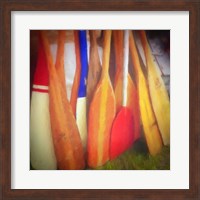 Boat Oars Fine Art Print