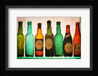 Vintage Guiness Bottles Fine Art Print