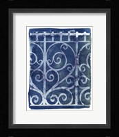 Wrought Iron Cyanotype I Fine Art Print