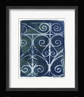 Wrought Iron Cyanotype II Fine Art Print