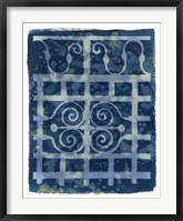 Wrought Iron Cyanotype III Fine Art Print