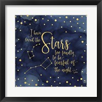 Oh My Stars IV Stars Framed Print
