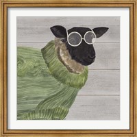 Intellectual Animals IV Sheep and Sweater Fine Art Print