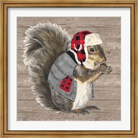 Warm in the Wilderness Squirrel Fine Art Print