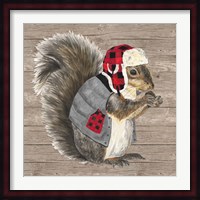 Warm in the Wilderness Squirrel Fine Art Print