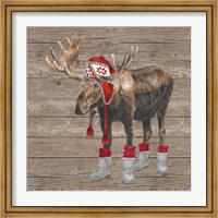 Warm in the Wilderness Moose Fine Art Print