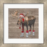 Warm in the Wilderness Moose Fine Art Print