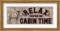 Warm in the Wilderness Relax Sign Fine Art Print