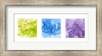 Bright Mineral Abstracts Panel I 3 across Fine Art Print