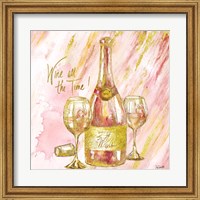 Rose All Day I (Wine All The Time) Fine Art Print