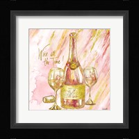 Rose All Day I (Wine All The Time) Framed Print