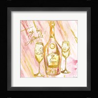 Rose All Day IV (Time to Sparkle) Framed Print