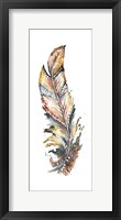 Tribal Feather Single I Fine Art Print
