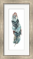 Tribal Feather Single II Fine Art Print