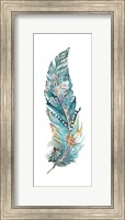 Tribal Feather Single III Fine Art Print