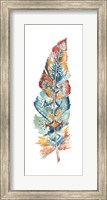 Tribal Feather Single IV Fine Art Print