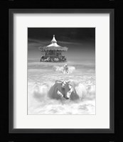 Horsing Around Vertical Fine Art Print