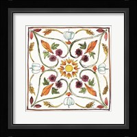 Festive Foliage VI Framed Print