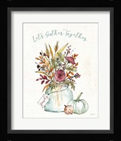 Festive Foliage III Framed Print
