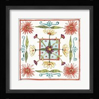 Simply Petals X Warm Framed Print