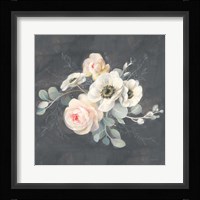 Roses and Anemones Square Fine Art Print