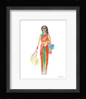 International Girls III Framed Print