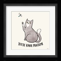 Purrfect Garden IV No Flowers Fine Art Print