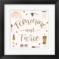 Boss Ladies VI Pink Framed Print