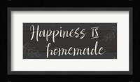 Simple Signs IV Black Framed Print
