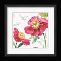 Pink Garden III Framed Print