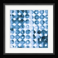 Kanari Square II Indigo Framed Print