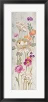 Retro Floral II Framed Print
