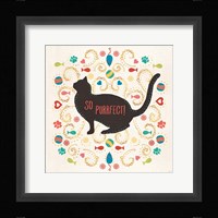 Otomi Cats III Framed Print