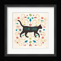Otomi Cats II Framed Print