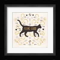 Otomi Cats II Neutral Fine Art Print