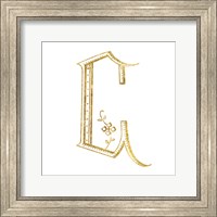 French Sewing Letter C Fine Art Print
