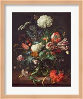 Jan Davidsz de Heem, Vase of Flowers Fine Art Print