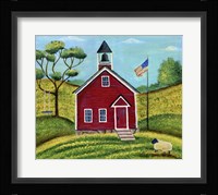Little Red School House Fine Art Print