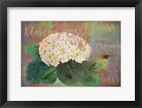 Marche Aux Fleur - Flower Market Fine Art Print
