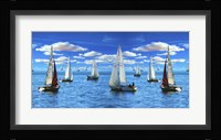 Sailing The Sea Fine Art Print