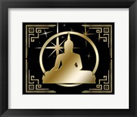 Art Deco Buddha 3 Fine Art Print