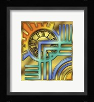 Colorful Clock Fine Art Print