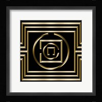 Gold Deco 1 Fine Art Print