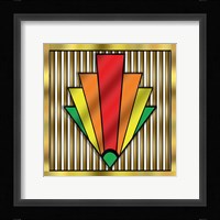 Art Deco Chevron 1 Fine Art Print